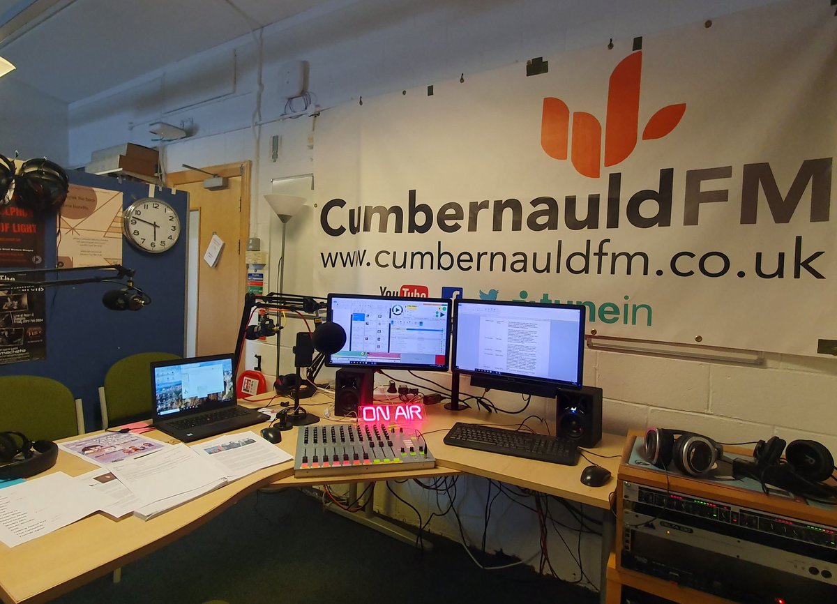 The Eclectic Jukebox (@gordontosh18) on Twitter photo The sun is out so get the tunes on with <a href="/CumbernauldFm/">Cumbernauld FM</a>.
On tonight's Eclectic Jukebox I'll be playing tracks from The Gospel, Ian Dury, Itai Itai, Space and more.
Every Tuesday from 6pm on 106.8FM, ask your smart speaker for CumbernauldFM or online at
radio.canstream.co.uk:8104/live.mp3 The sun is out so get the tunes on with <a href="/CumbernauldFm/">Cumbernauld FM</a>.
On tonight's Eclectic Jukebox I'll be playing tracks from The Gospel, Ian Dury, Itai Itai, Space and more.
Every Tuesday from 6pm on 106.8FM, ask your smart speaker for CumbernauldFM or online at
radio.canstream.co.uk:8104/live.mp3