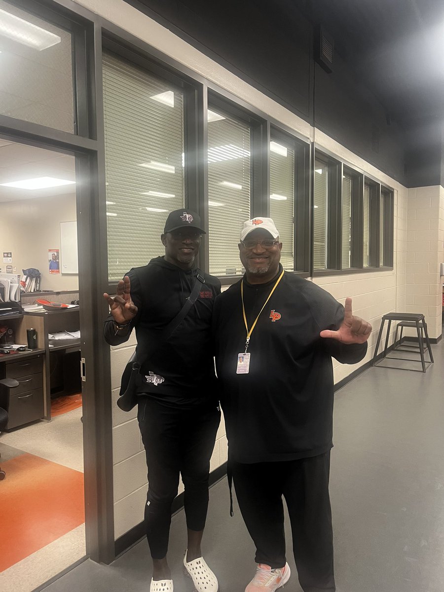La Porte HS Recruiting (ALL SPORTS) (@recruitlp) on Twitter photo We appreciate
<a href="/TSUFootball/">Texas Southern Football</a> and <a href="/KimbleAnders38/">Kimble Anders</a> for coming to <a href="/RecruitLP/">La Porte HS Recruiting (ALL SPORTS)</a> for our student athletes. College Coaches are always welcome at the Dawg House. We appreciate
<a href="/TSUFootball/">Texas Southern Football</a> and <a href="/KimbleAnders38/">Kimble Anders</a> for coming to <a href="/RecruitLP/">La Porte HS Recruiting (ALL SPORTS)</a> for our student athletes. College Coaches are always welcome at the Dawg House.