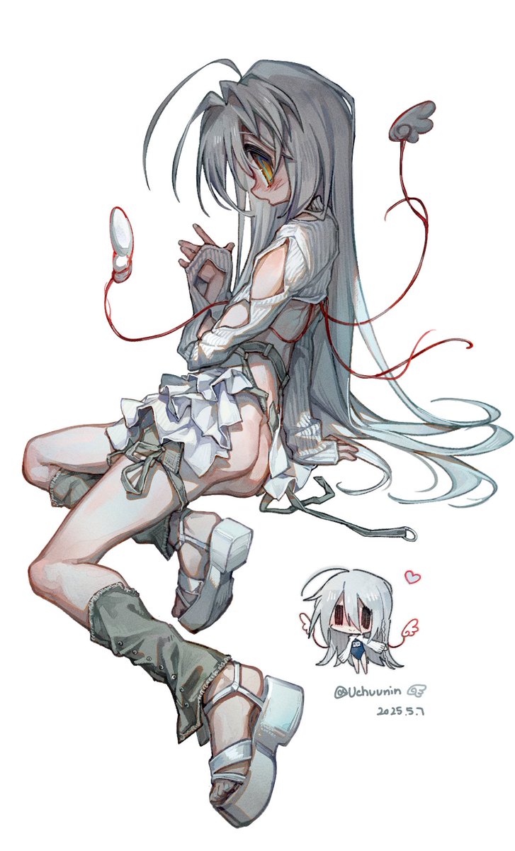 uchuunin's tweet image. white Uchuu