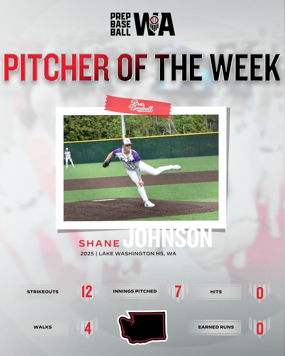 Prep Baseball Washington (@prepbaseballwa) on Twitter photo 𝐖𝐀 𝐏𝐈𝐓𝐂𝐇𝐄𝐑 𝐎𝐅 𝐓𝐇𝐄 𝐖𝐄𝐄𝐊 (𝟒/𝟐𝟖-𝟓/𝟑)
Oregon commit Shane Johnson threw a 7 inning no-hitter in a dominant outing
<a href="/ShaneJohnson_1/">Shane Johnson</a>
🔗 loom.ly/b7YtqAQ 𝐖𝐀 𝐏𝐈𝐓𝐂𝐇𝐄𝐑 𝐎𝐅 𝐓𝐇𝐄 𝐖𝐄𝐄𝐊 (𝟒/𝟐𝟖-𝟓/𝟑)
Oregon commit Shane Johnson threw a 7 inning no-hitter in a dominant outing
<a href="/ShaneJohnson_1/">Shane Johnson</a>
🔗 loom.ly/b7YtqAQ