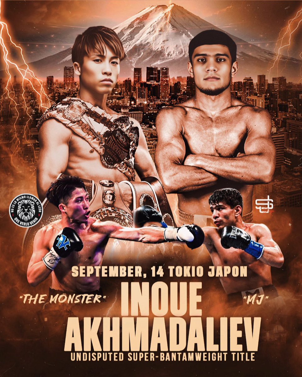 #InoueAkhmadaliev Sept. 14 🇯🇵

Apenas acabó una guerra y ya viene la otra…