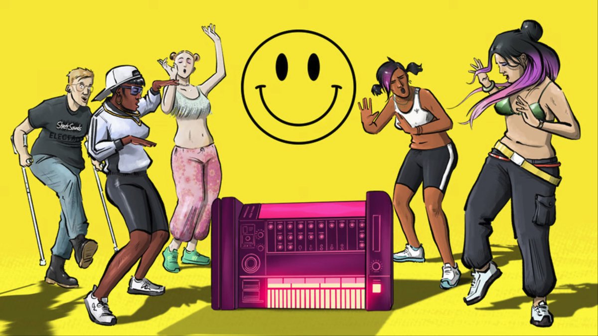 We've got an exclusive preview of Acid Box, a time-bending, music-heavy graphic novel that's unlike anything else on the stands. bit.ly/4jAmxQy