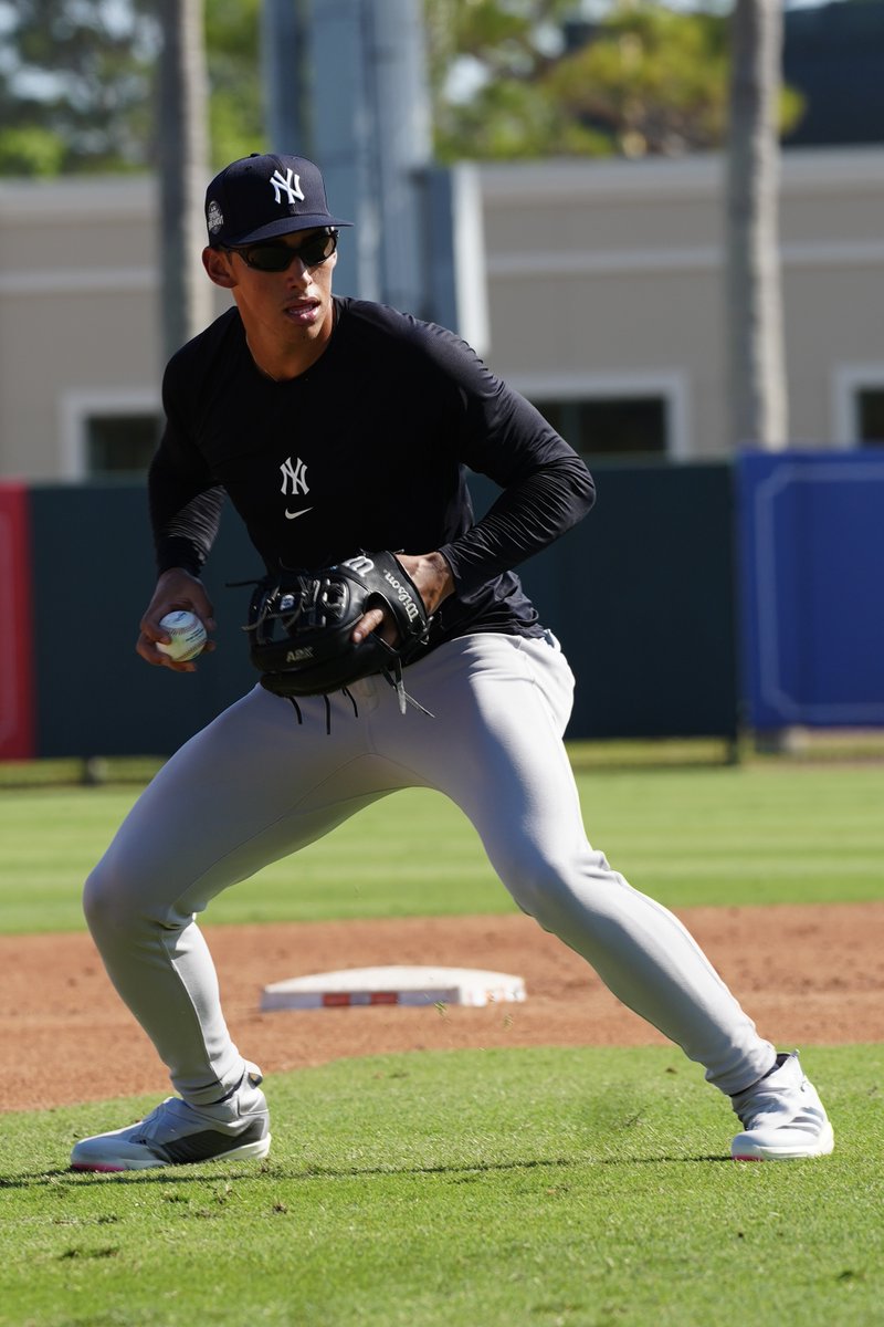 George Lombard Jr. becomes the youngest call-up to Somerset (19 years, 11 months, 4 days) since Jasson Domínguez (19y, 7m, 6d) on Sept. 13, 2022.

The <a href="/Yankees/">New York Yankees</a> top prospect has the best fielding percentage (98.6%) in the minors among qualified shortstops 20 or younger this year.