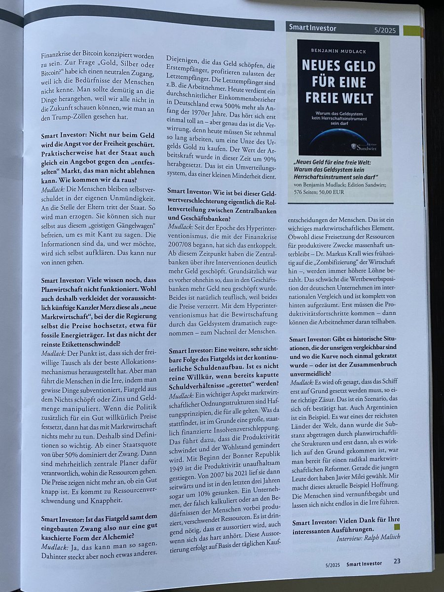 „Die Epoche des Hyperinterventionismus“

Danke an Ralph Malisch und das Smart Investor Team. 

Link zum Buch:
dersandwirt.de/produkt/neues-…