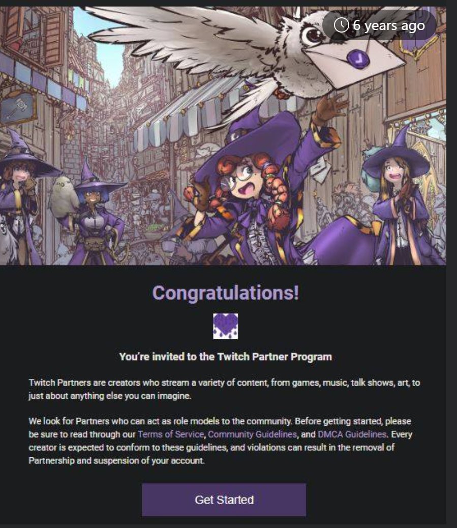 6 years of Twitch partnership 🎉 :) Hard to believe it's been 6 years since 2019.
thanks to everybun who's come along with me on this wild journey... looking forward to the next 6... or 60 💀