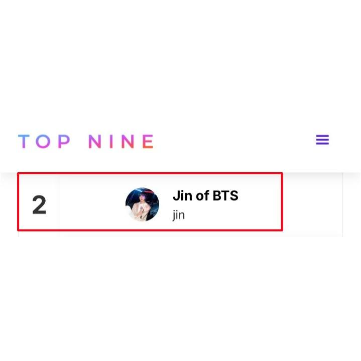 thealvsbts's tweet photo. —¡#JIN OCUPA EL PUESTO #2 ENTRE LOS INFLUENCERS MUSICALES MÁS IMPORTANTES A NIVEL MUNIDAL EN INSTAGRAM!

CONGRATULATIONS JIN
CONGRATULATIONS KIM SEOKJIN https://t.co/MrRJNsjKxb