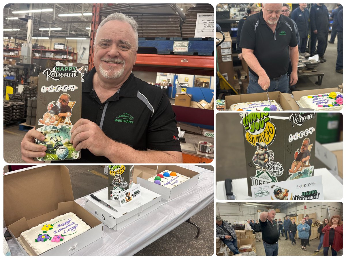 Celebrating the Retirement of Larry North. After 25 years of exceptional service, we wish you all the best in this new chapter of life—enjoy every moment of your well-earned retirement!

Please join us in celebrating Larry and sharing your well-wishes below.