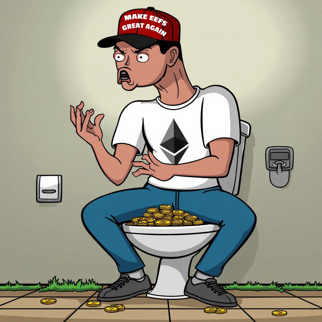 When are going to be pooping gold coins?

$EEFS