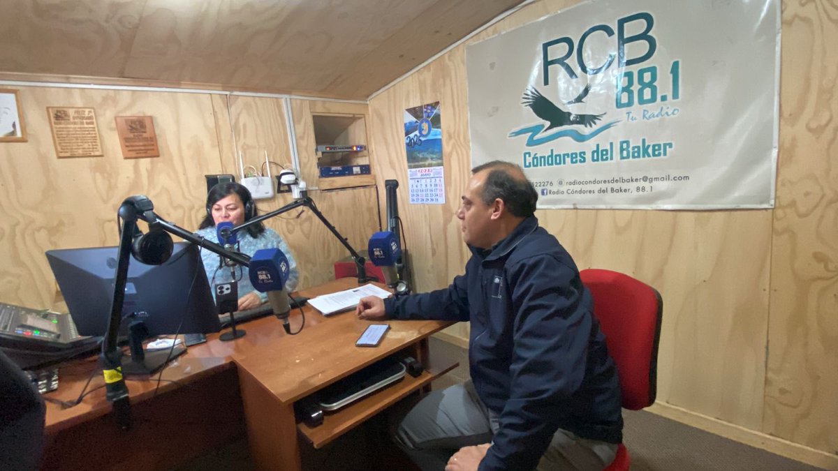 ✅En entrevista en radio 📻 Condores del Baker, nuestro director regional, Nelson Garrido Morales, comentó sobre el trabajo que está realizando el Sence en la provincia Capitán Prat, en materia de cursos de capacitación y también sobre empleo 💪🏻🇨🇱🇨🇱