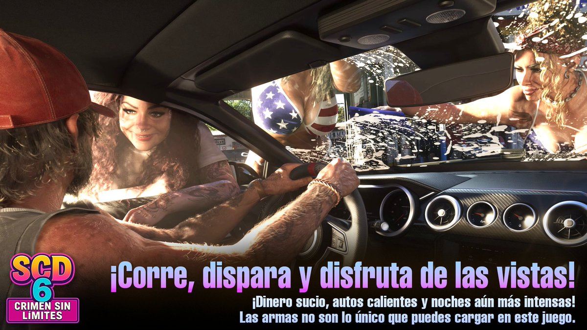 ¡El juego que todos los verdaderos mafiosos estaban esperando ya está aquí!

Descarga Sexo Callejero con Drogas 6: Crimen Sin Límites y entra en un mundo lleno de autos rápidos, mujeres, gasolina, explosiones y sexo.

¡Descárgalo GRATIS y demuestra quién manda en las calles!