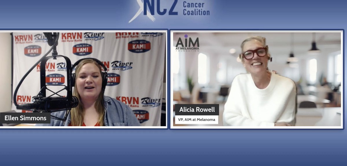 Nebraska Cancer Coalition (@nebcancer) on Twitter photo Learn how sunscreen protects your skin! Ellen Simmons chats with Alicia Rowell of AIM at Melanoma about sun safety, sunscreen science, and tips for summer.
Watch Interview Here: lnkd.in/gMtuVXBZ
More info: lnkd.in/gipTNbJQ
<a href="/AIMatMelanoma/">AIM at Melanoma Foundation</a>
@KRVN
#YourSkinNeedsYouNE Learn how sunscreen protects your skin! Ellen Simmons chats with Alicia Rowell of AIM at Melanoma about sun safety, sunscreen science, and tips for summer.
Watch Interview Here: lnkd.in/gMtuVXBZ
More info: lnkd.in/gipTNbJQ
<a href="/AIMatMelanoma/">AIM at Melanoma Foundation</a>
@KRVN
#YourSkinNeedsYouNE
