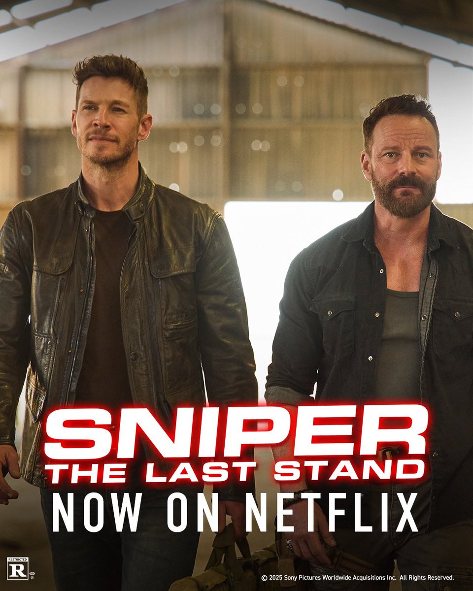 Sniper fans, gear up for the next mission - SNIPER: The Last Stand is now available on Netflix 🎯

Watch today, and spread the word!

<a href="/SniperFilms/">Sniper: G.R.I.T.</a> #Sniper
#sniperrifle #action #actionmovie #actionmovies #actionfilm #sony #sonypictures #netflix #netflixandchill #stunts #netflixusa