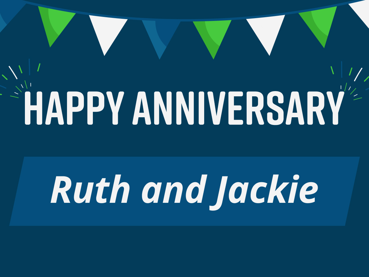 GetColbert's tweet image. Both Ruth and Jackie celebrate work anniversaries at CCH this month (and it’s Jackie’s birthday in May, too)! Thank you for all you do!