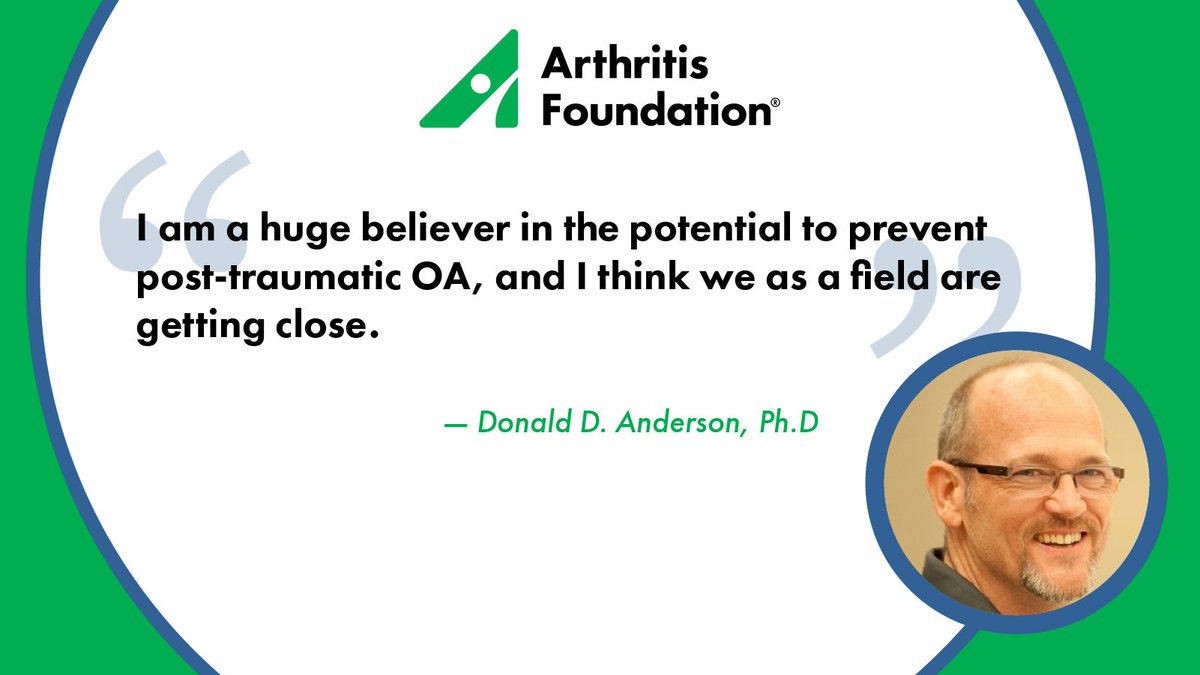 Arthritis Foundation (@arthritisfdn) on Twitter photo Dr. Don Anderson of <a href="/uiowa/">University of Iowa</a> discusses his thoughts on how the PIKASO trial will affect patients directly by helping reduce their risk for #osteoarthritis. arthr.org/3GveiXh
#ArthritisScience Dr. Don Anderson of <a href="/uiowa/">University of Iowa</a> discusses his thoughts on how the PIKASO trial will affect patients directly by helping reduce their risk for #osteoarthritis. arthr.org/3GveiXh
#ArthritisScience