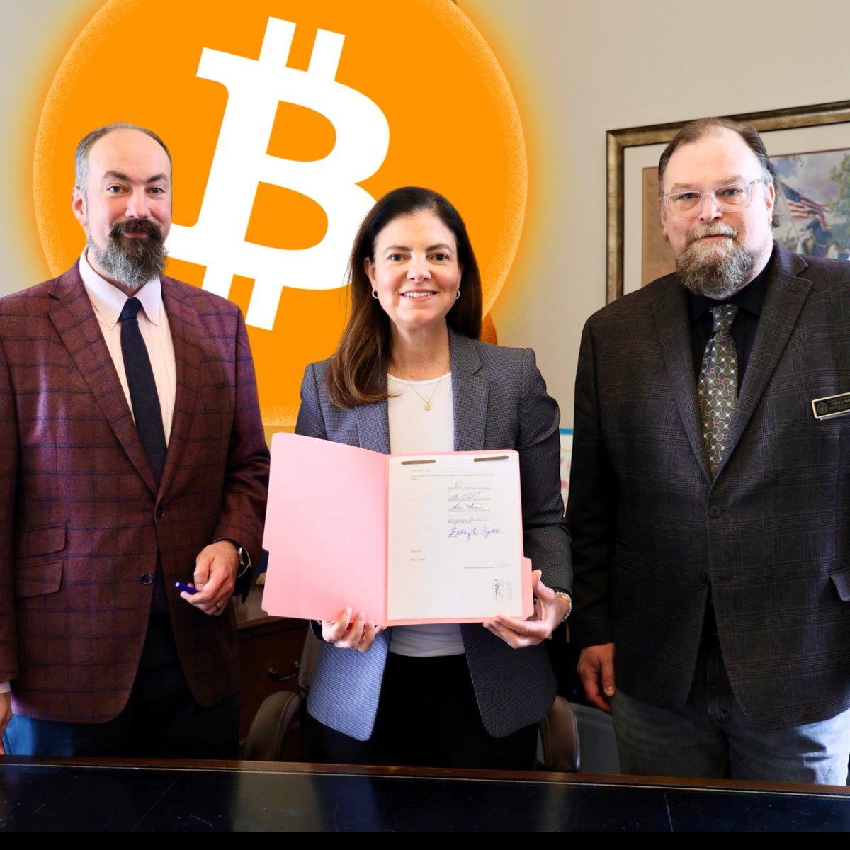 🇺🇸 HISTORIC: NEW HAMPSHIRE BECOMES THE 1ST STATE TO ESTABLISH A STRATEGIC  #BITCOIN RESERVE THIS IS THE WAY 🚀
