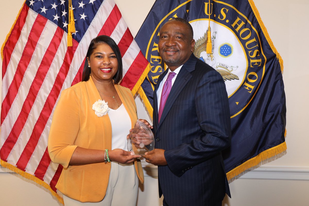 RepFields's tweet photo. Today I was humbled to be presented with the State Legislative Champion award for Early Childhood Education. I have spent decades advocating for our children but there is still so much more we can do!

Thank you to this incredible group of childcare professionals and educators from coming together to discuss what Congress can do to support early childhood education in Louisiana and across America.