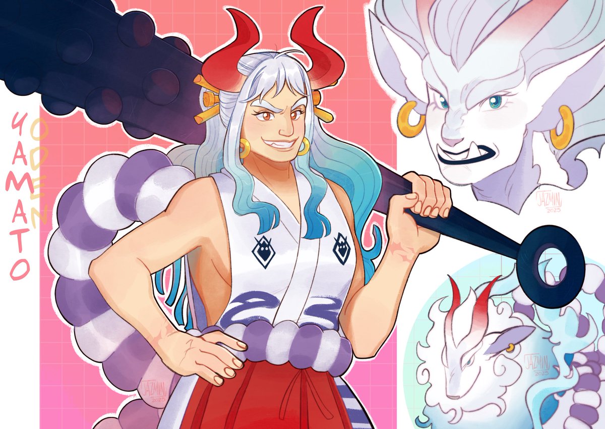 Yamato!👹🧊 #onepiece