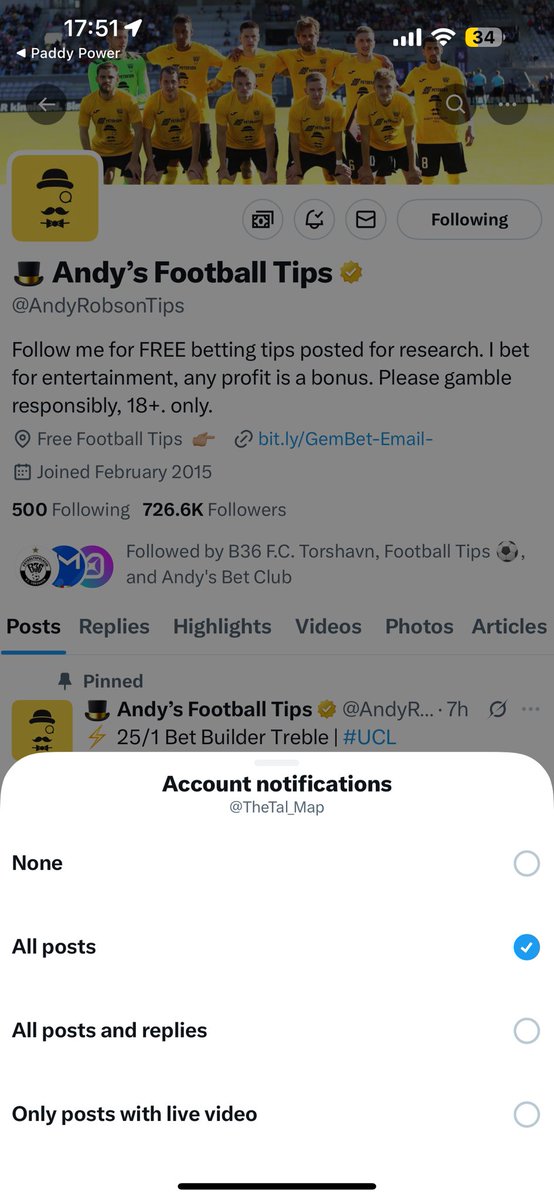TheTal_Map's tweet photo. @AndyRobsonTips https://t.co/4Rle6qdvuS
