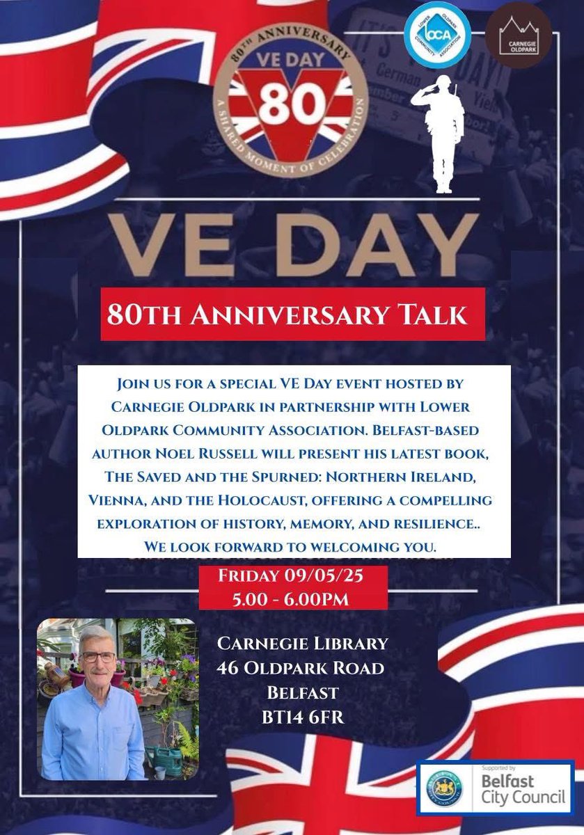 Friday 5.00pm Carnegie Oldpark Library.