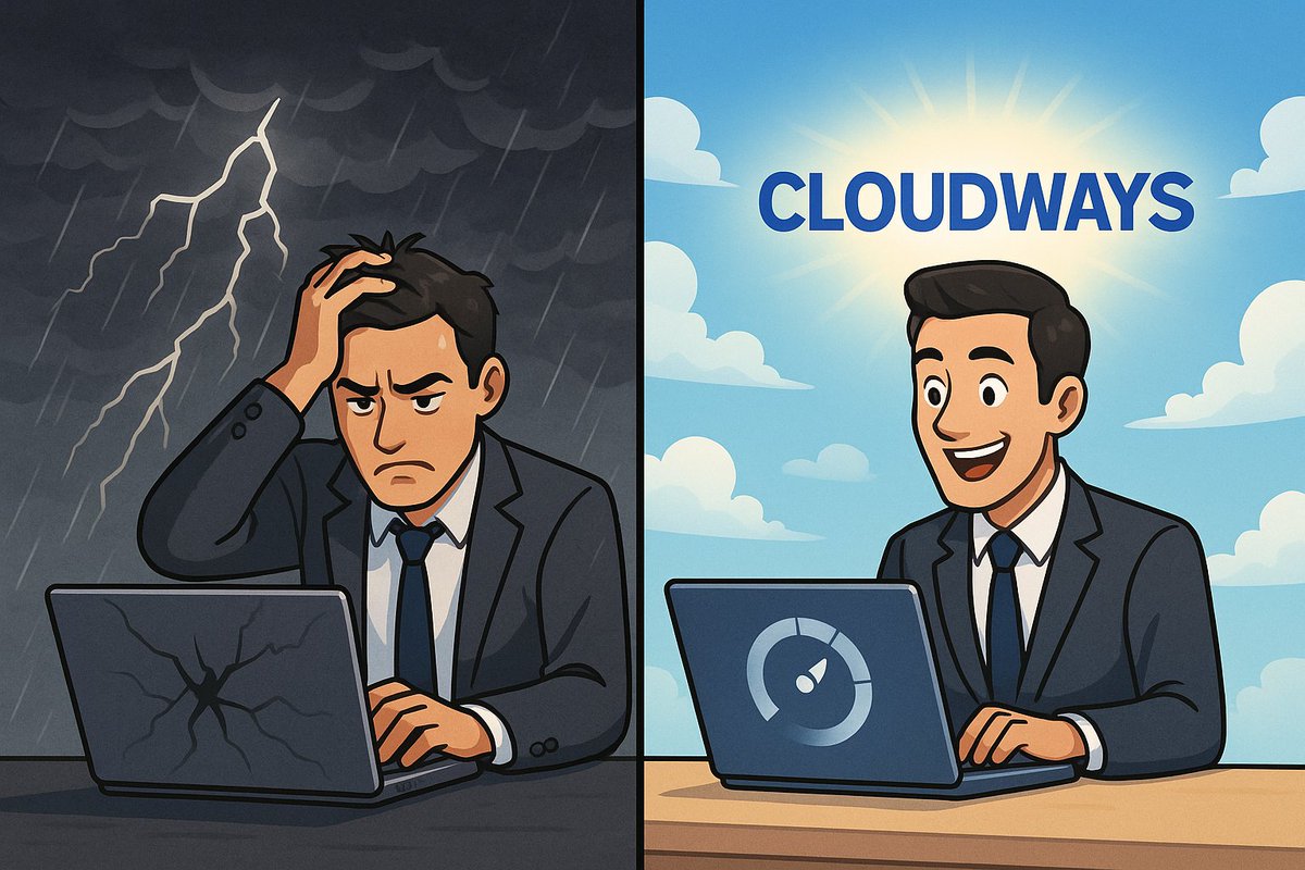 technsoftware's tweet image. Launched my biz with passion, but my site? A disaster. Slow, clunky, always crashing. Tried everything. Nothing worked. I was ready to quit until someone mentioned Cloudways. Switched, and boom: fast loads, no downtime. Try it free for 3 days: trymy.link/AWrTt
