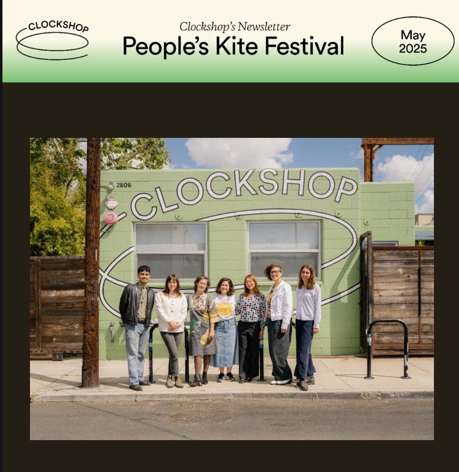 BikeLA (@heybikela) on Twitter photo We’re supporting <a href="/clockshopla/">Clockshop</a> 5th Annual People’s Kite Festival on Sat, May 17 from 2–6 PM at LA State Historic Park! Free bike valet for the first 300 riders + basic bike repairs by The Bike Oven. Come fly with us & get entangled in community!
Rsvp: 👇
clockshop.org/project/clocks… We’re supporting <a href="/clockshopla/">Clockshop</a> 5th Annual People’s Kite Festival on Sat, May 17 from 2–6 PM at LA State Historic Park! Free bike valet for the first 300 riders + basic bike repairs by The Bike Oven. Come fly with us & get entangled in community!
Rsvp: 👇
clockshop.org/project/clocks…