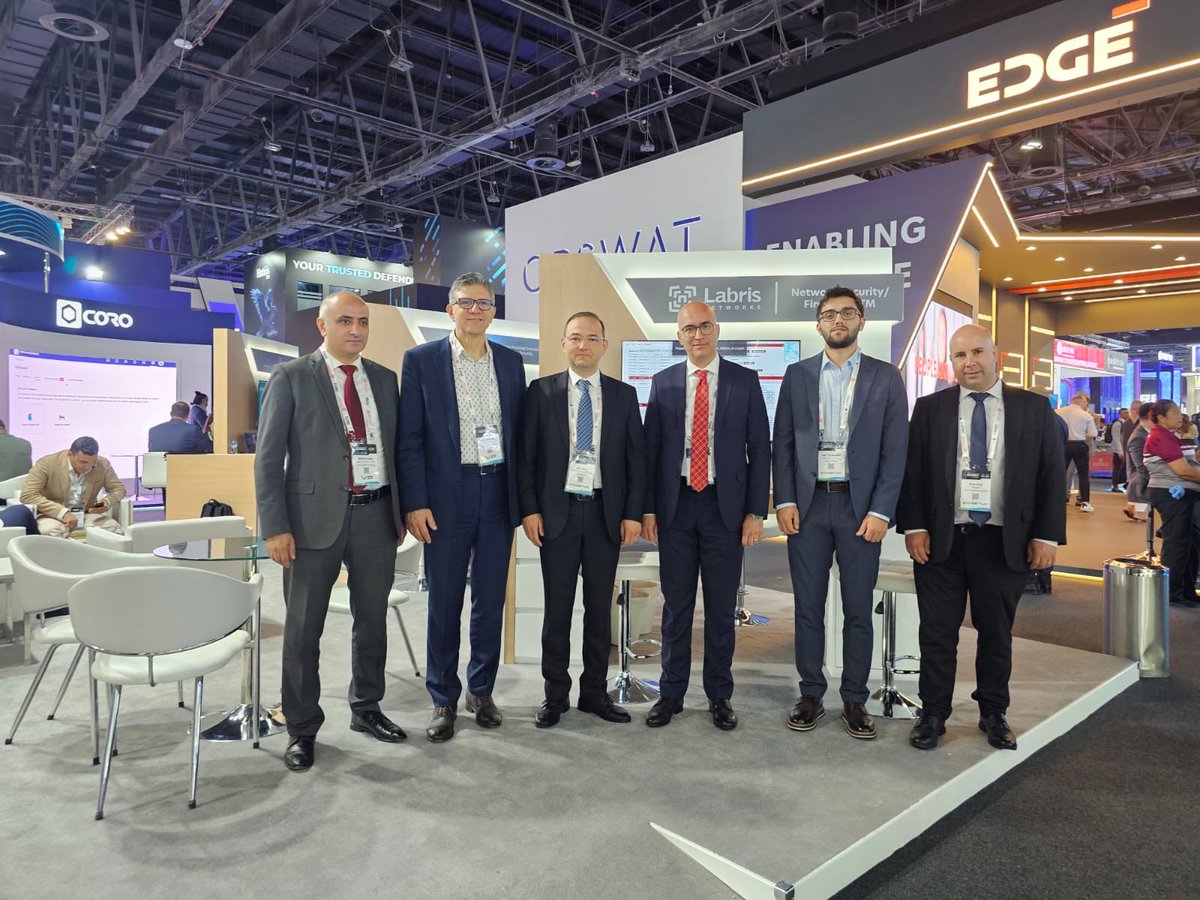 LabrisNetworks's tweet image. We're at GISEC Global 2025! Don't forget to visit our stand to explore the latest trends in cybersecurity.
📍 Dubai World Trade Centre Hall 7 C50-7
#GISECGlobal2025 #cybersecurity