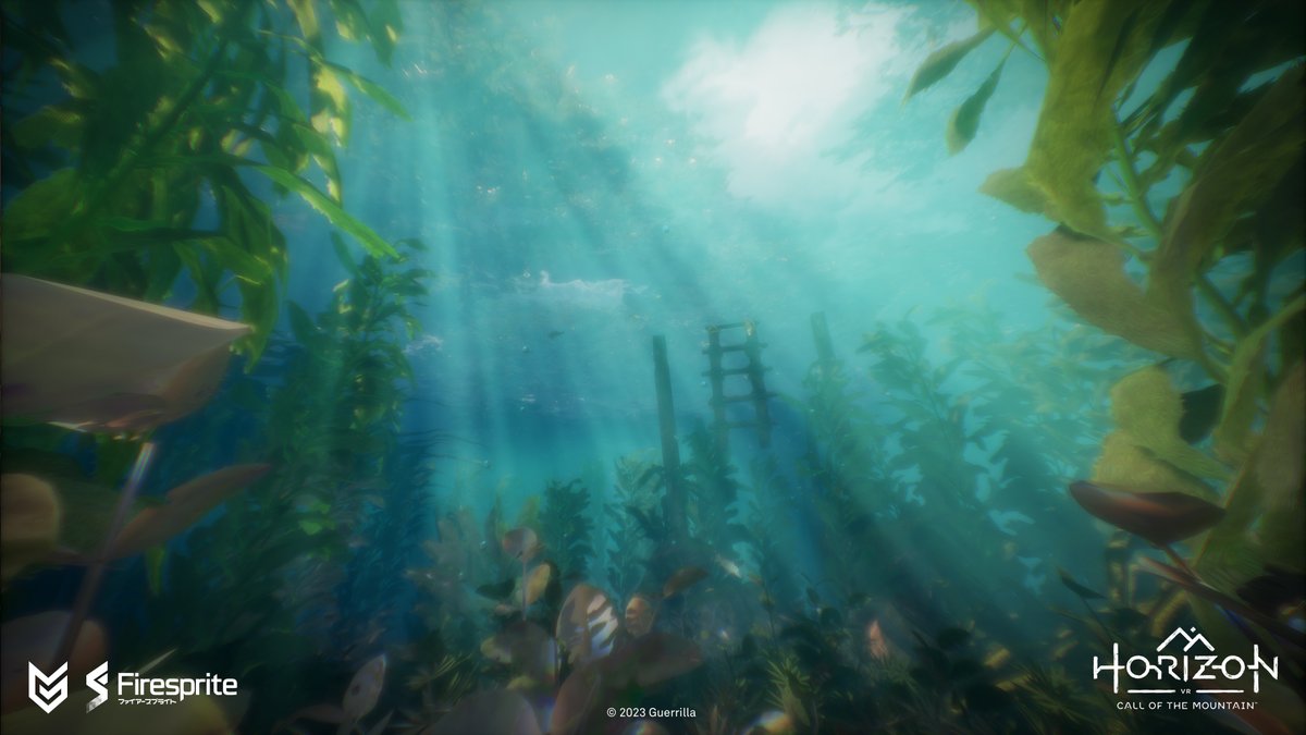 FirespriteGames's tweet image. These concept pieces showcase how the natural world takes centre stage in Horizon Call of the Mountain.
❄️🏊🌴⛰️ If you could land in any of these scenes right now, which would you choose?