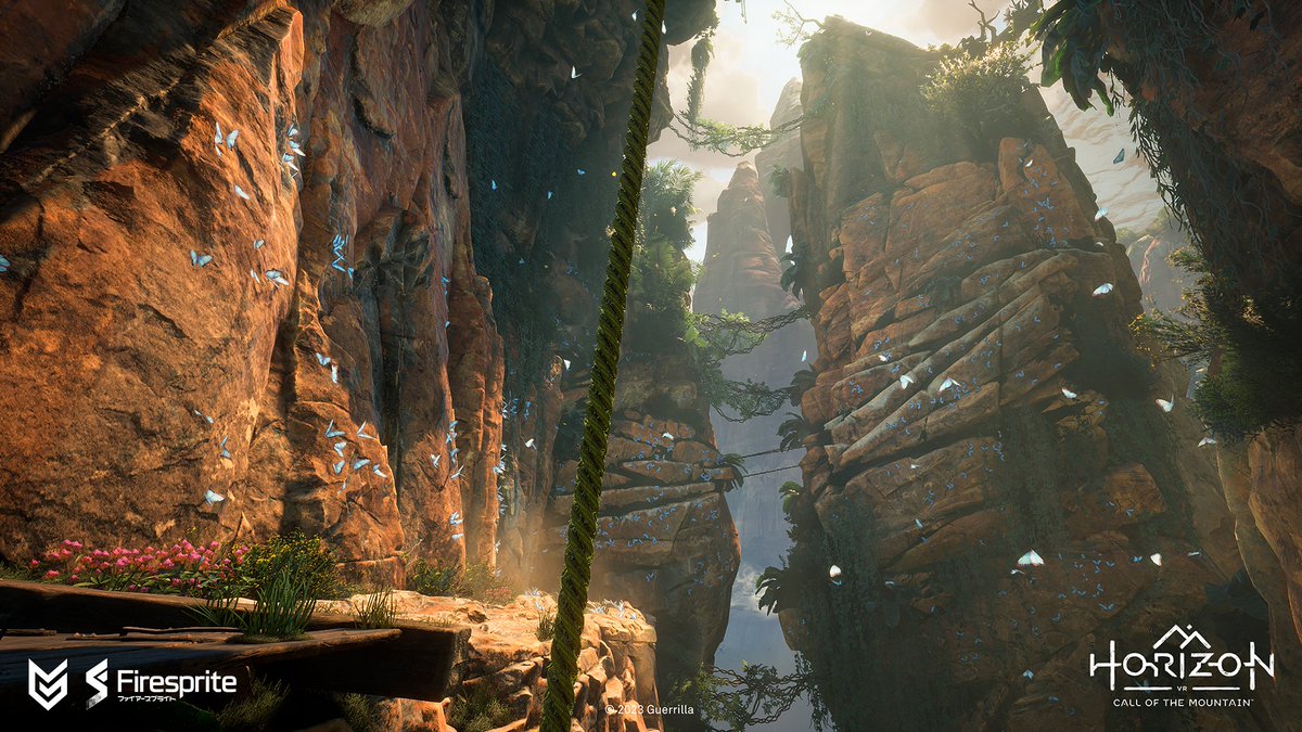 FirespriteGames's tweet image. These concept pieces showcase how the natural world takes centre stage in Horizon Call of the Mountain.
❄️🏊🌴⛰️ If you could land in any of these scenes right now, which would you choose?