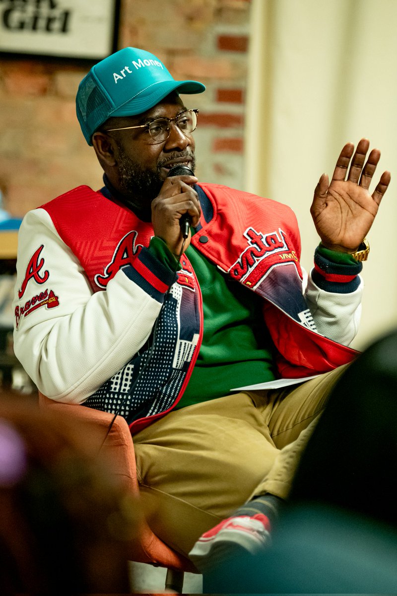 This friday, May 9th 2025. I'm hosting an artist talk at blackcoffeeatl. RSVP link below 
eventbrite.com/e/artist-talk-…