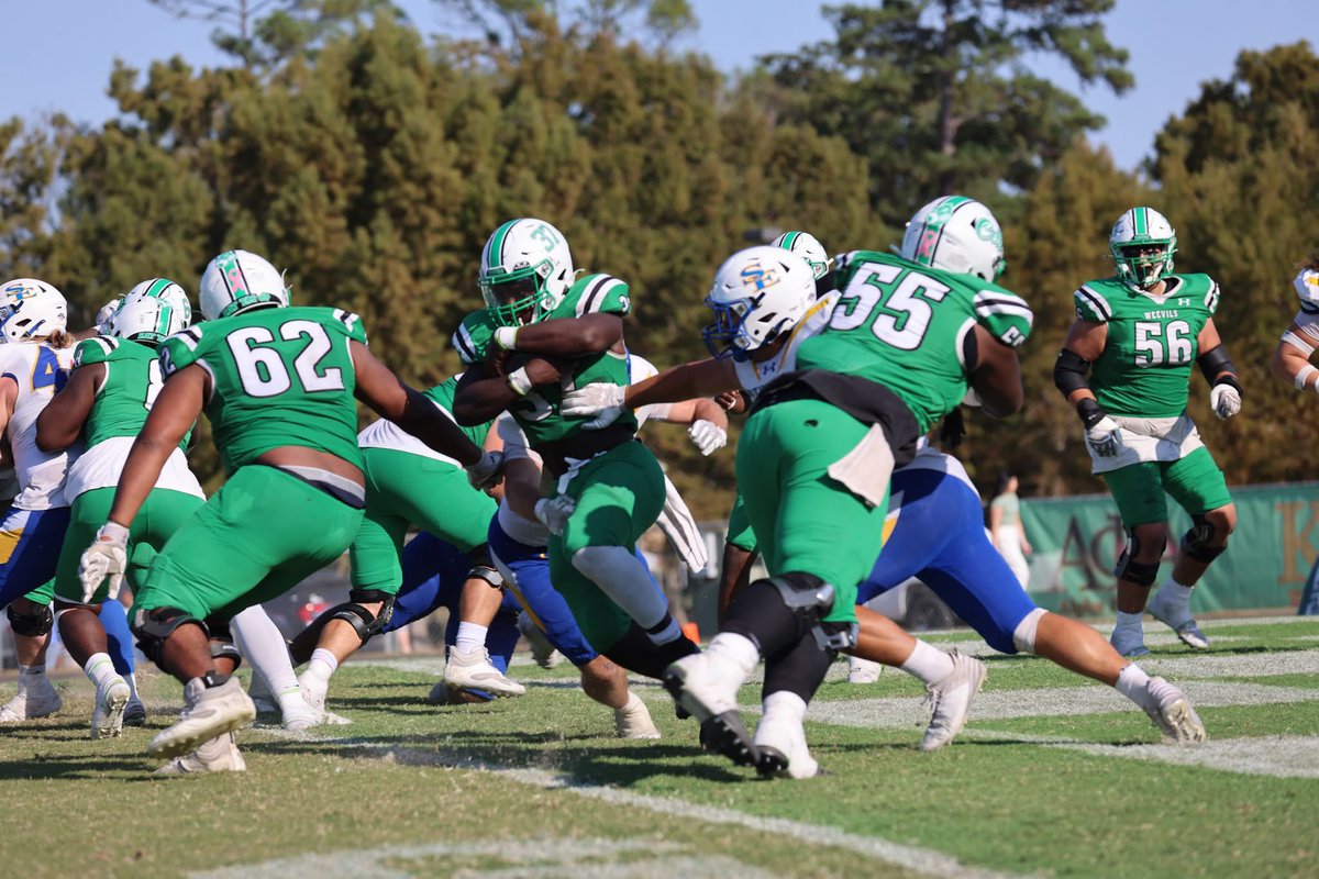 I am very honored, happy, &amp; blessed to receive my very first offer from <a href="/WeevilFootball/">UAM Football</a>!!! Thanks to @CoachPruitt_UAM  for such a blessing.
#EatEmUp Go Boll Weevil’s💚

<a href="/OCHOCOACHO1/">Dio Bernard (Ochocoacho)</a> 
<a href="/DLineGuru1/">Travis Provo</a> 
<a href="/Coach_Pete2/">Herman Pete</a>