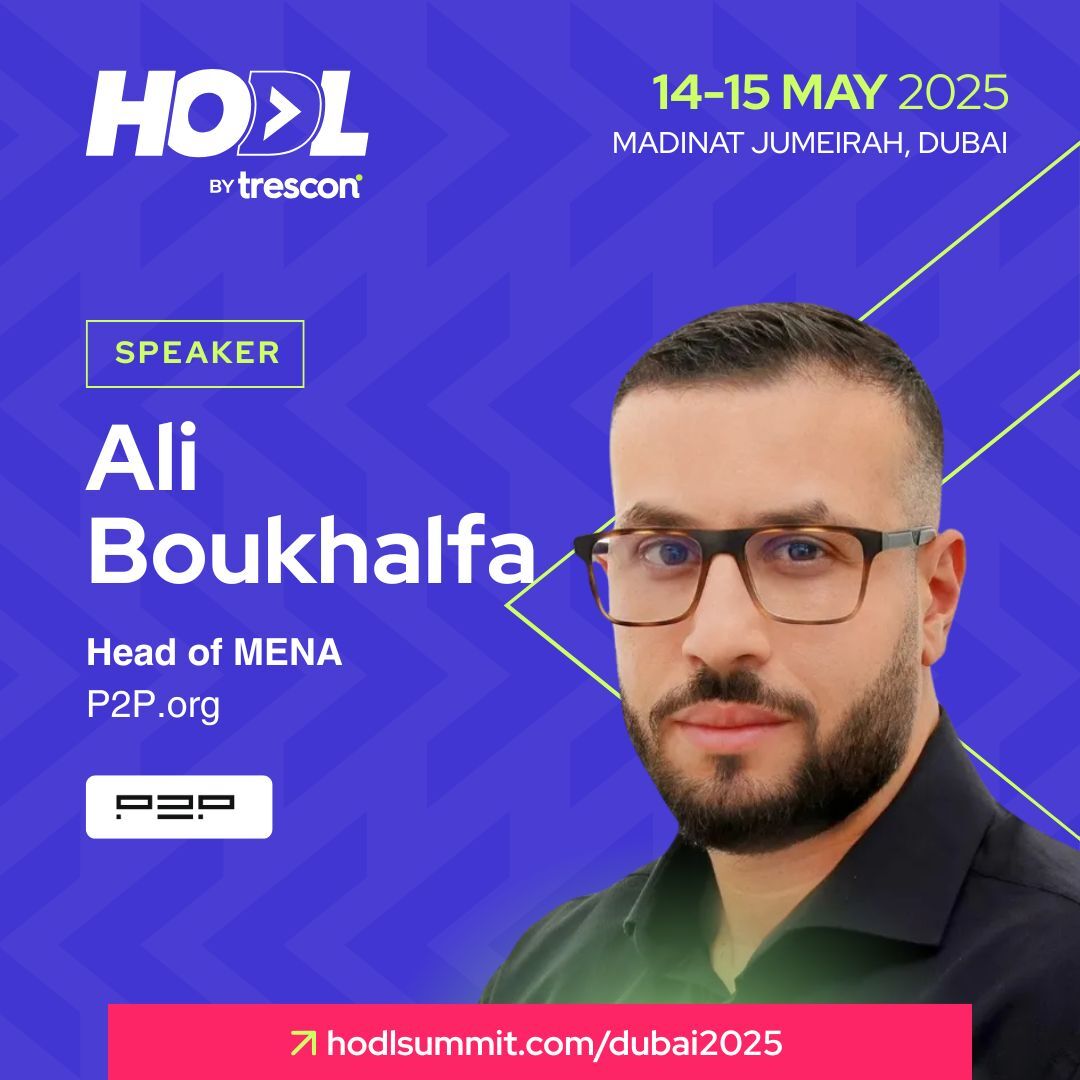 HODLbyTrescon's tweet image. Staking is reshaping finance—and Ali Boukhalfa of @P2Pvalidator is helping lead the charge.

Catch him at @HODLbyTrescon 2025 as he dives into how institutional staking is bridging TradFi and DeFi.

Book now: hubs.li/Q03lbZxy0

#Beyondblockchain #HODL2025 #Blockchain #Web3