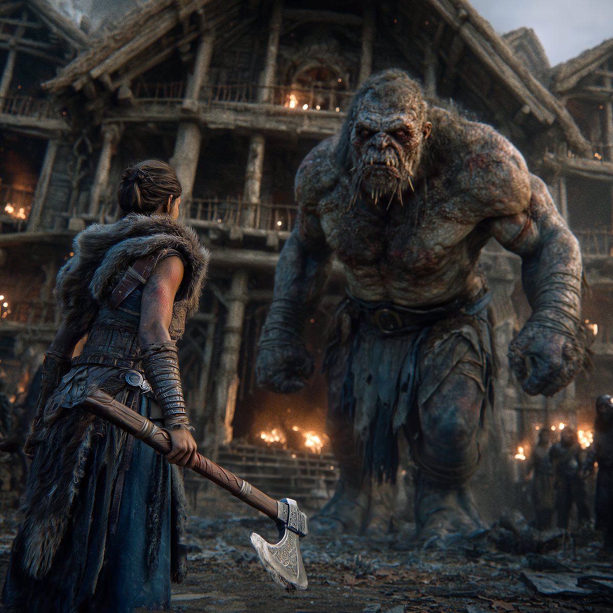 Good morning, warriors—today’s giant awaits. Stand your ground!