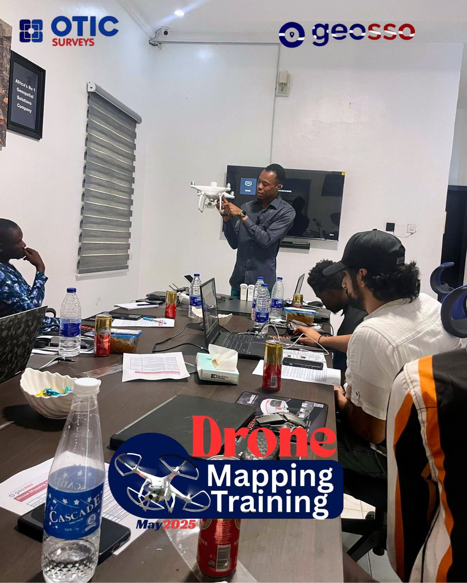 oticsurveys's tweet photo. Highlights from our Drone Training day 1

#DronesoftheDeep #Oticsurveys #Drones #Lagos #CareerOpportunities #Technology #TechTalk #TecnologyinNigeria https://t.co/V1TZRhWi27