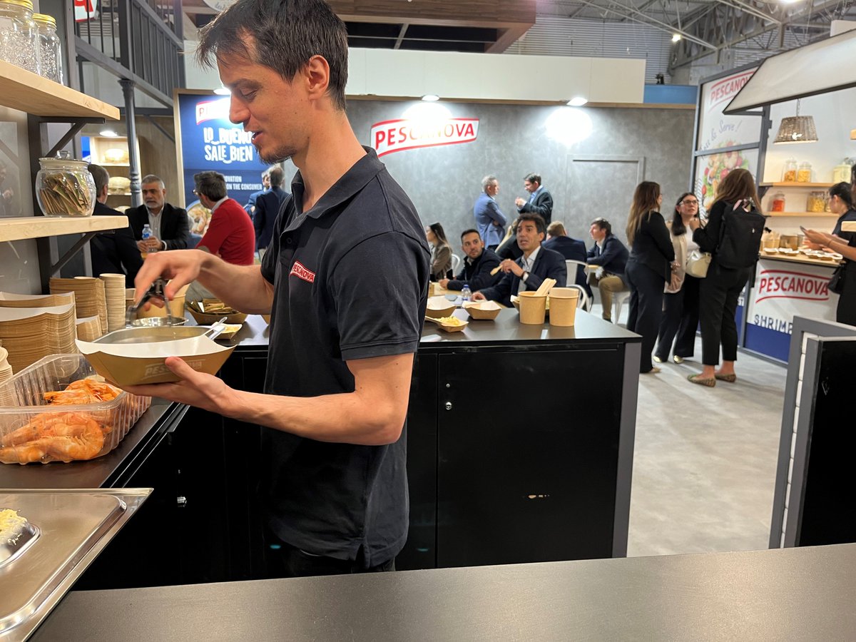 Nueva Pescanova (@pescanovacorp) on Twitter photo ¡Arranca <a href="/SeafoodExpo_GL/">Seafood Expo Global</a>!
Del 6 al 8 de mayo, te esperamos en Barcelona para presentar nuestra mejor selección de productos del mar.
--
Seafood Expo Global kicked off today!
From May 6 to 8, we’ll be in Barcelona showcasing our finest selection of seafood products. #SEG25 ¡Arranca <a href="/SeafoodExpo_GL/">Seafood Expo Global</a>!
Del 6 al 8 de mayo, te esperamos en Barcelona para presentar nuestra mejor selección de productos del mar.
--
Seafood Expo Global kicked off today!
From May 6 to 8, we’ll be in Barcelona showcasing our finest selection of seafood products. #SEG25