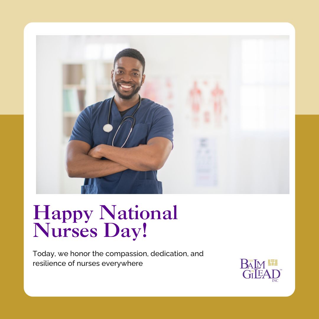 Today, we honor the nurses who lead with love, advocate for equity, and uplift our communities through care.

Thank you for your service. We see you. We appreciate you.

#NursesDay #FaithAndWellness #HealthcareHeroes