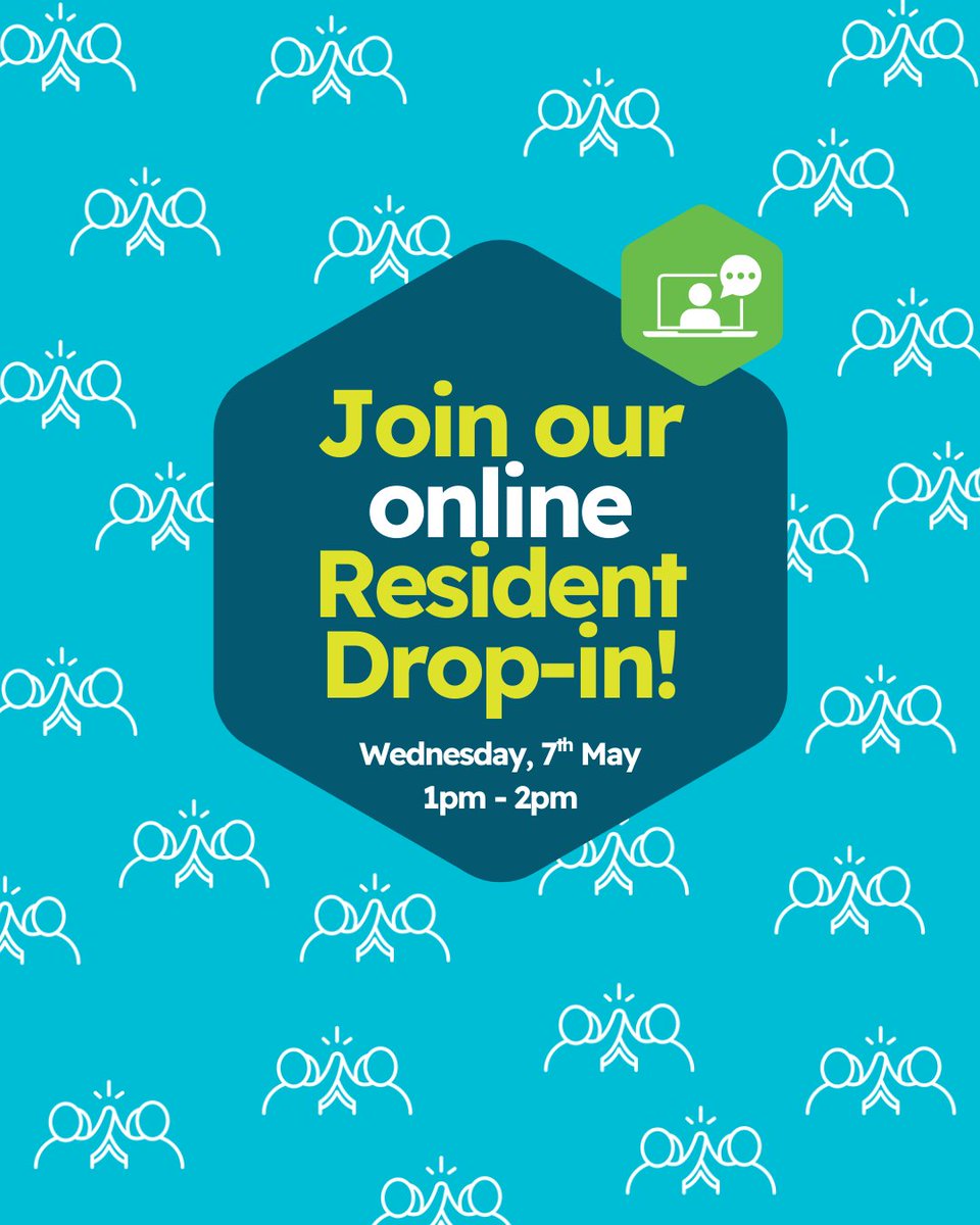 All signed up for our drop-in tomorrow? 🏡
📅 Wed 7 May | 🕐 1–2pm
Come along if you have questions about your tenancy or just want to stay informed. You can join from anywhere!
Sign up today for details on how to join, we still have spaces left: surveymonkey.com/r/register-onl…
