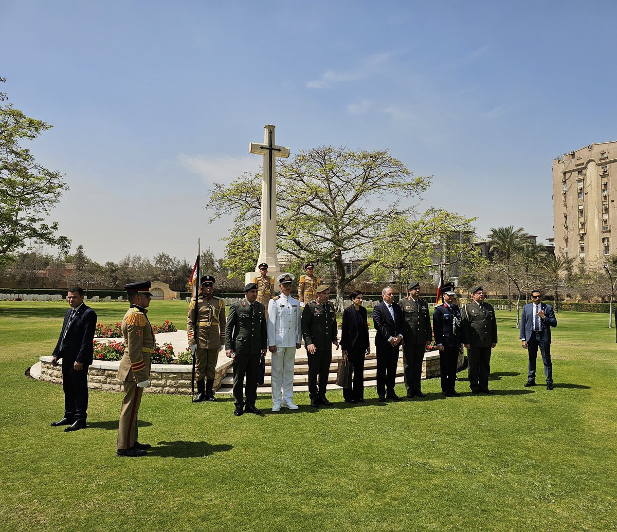 Khalil Awaja (@khalelawaja) on Twitter photo Today we were honored by the visit of the Cypriot Minister of Defense, accompanied by the Cypriot Ambassador to Egypt and the Military Attaché, to the Heliopolis Cemetery.<a href="/CWGC/">Commonwealth War Graves</a> <a href="/AAPAComms/">AAAComms</a> <a href="/baghdady_rashed/">Baghdady</a> <a href="/Ahmed_AAalSayed/">Ahmed Abd El Aal Sayed</a> Today we were honored by the visit of the Cypriot Minister of Defense, accompanied by the Cypriot Ambassador to Egypt and the Military Attaché, to the Heliopolis Cemetery.<a href="/CWGC/">Commonwealth War Graves</a> <a href="/AAPAComms/">AAAComms</a> <a href="/baghdady_rashed/">Baghdady</a> <a href="/Ahmed_AAalSayed/">Ahmed Abd El Aal Sayed</a>