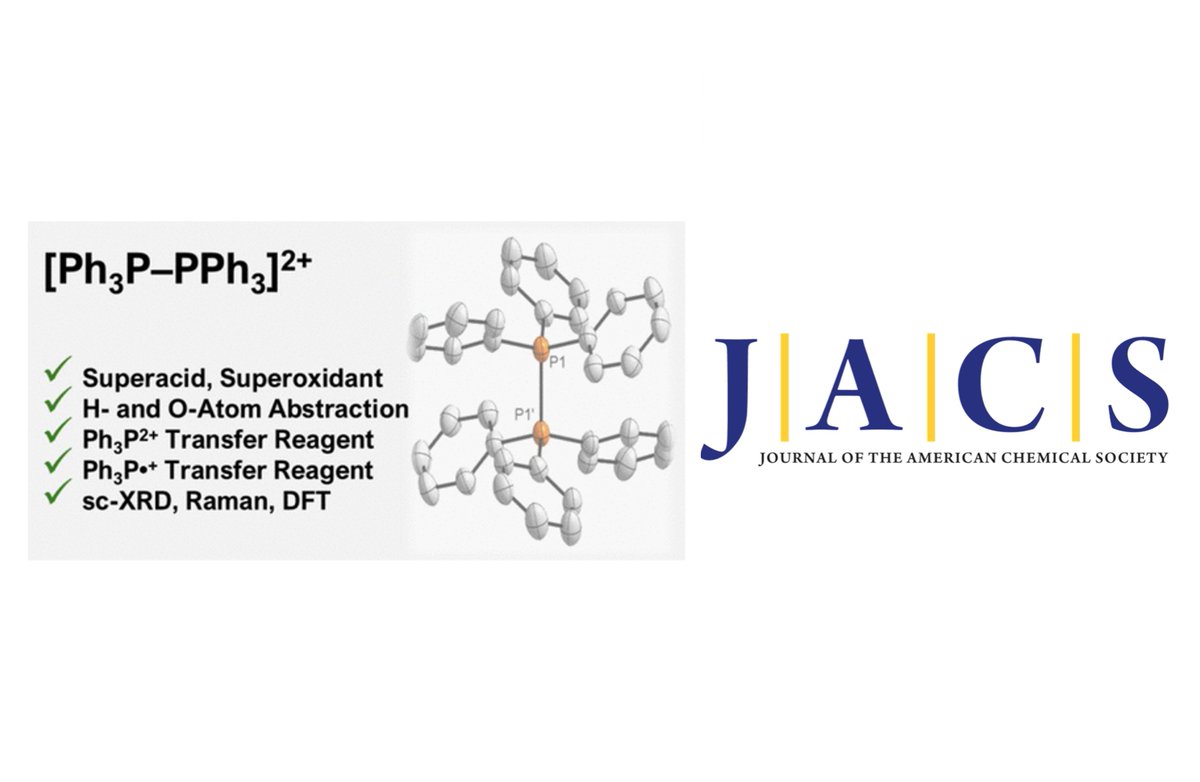 Check our latest work about Hexaphenyl-1,2-Diphosphonium Dication [Ph3P–PPh3]2+: Superacid, Superoxidant, or Super Reagent? by <a href="/Tetidanes/">Sergi Danés</a>
<a href="/pesalse/">Pedro Salvador</a> in collaboration with Robert Weiss and <a href="/MunzDominik/">Dominik Munz</a> in <a href="/J_A_C_S/">J. Am. Chem. Soc.</a>

#NewPaperIQCC <a href="/TCBioSys/">TCBioSys</a> <a href="/UdGRecerca/">UdG Recerca</a> 

udg.edu/ca/instituts/q…