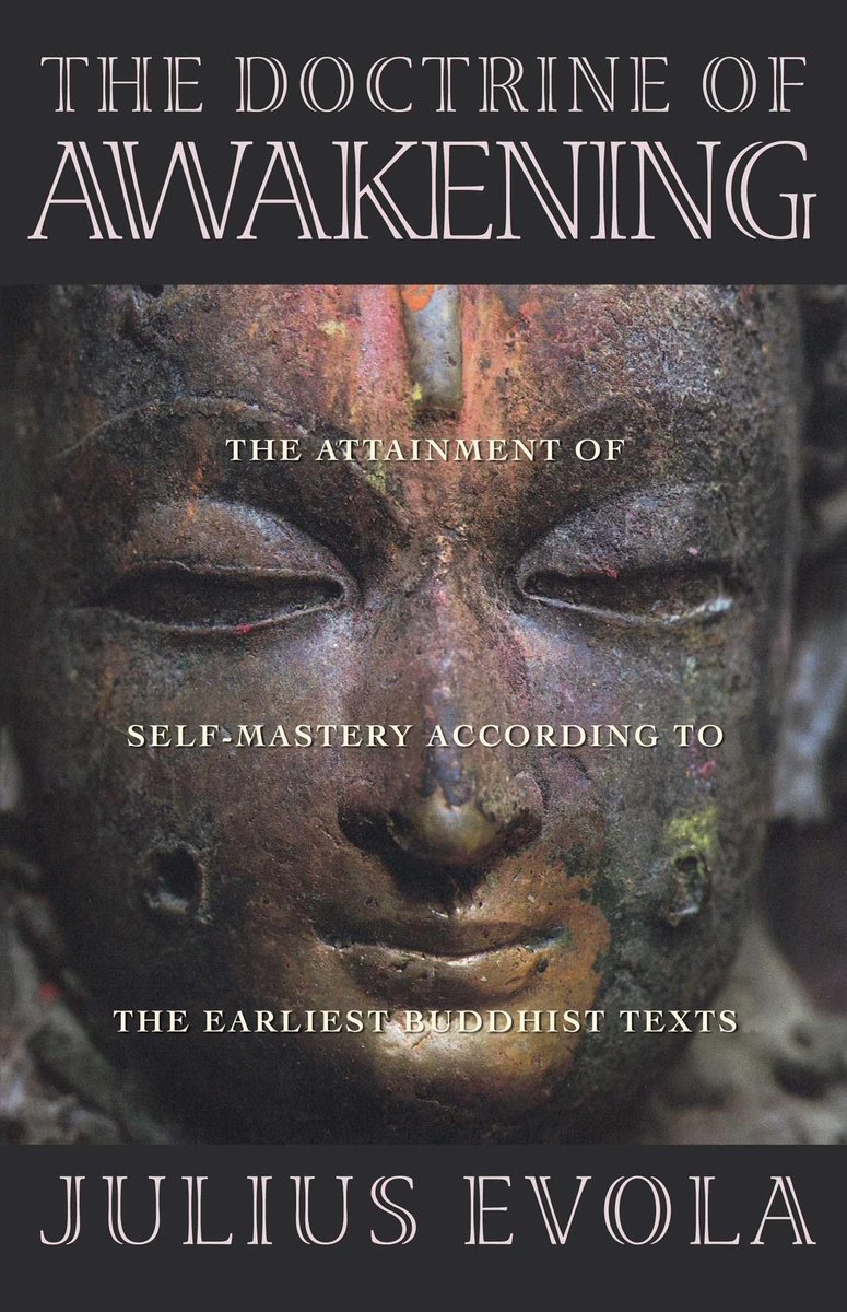 Evola had many controversial political views as probably everyone knows but his take on Buddhism is extremely solid overall and heavily influenced me during all these years.
Recommended for all the tigers and lions that wants to freely roam the forest.