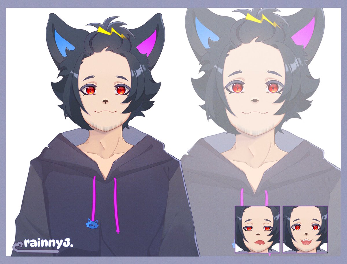 ִ ࣪𖤐⋆ what my  client gave   ⋆  what  i  cooked

₍^. .^₎⟆  loooking  for  
         #artmoots 

♡♡  Let’s be friends and Support eachother!  ♡♡

#VGenComms #Commsopen #moothunting #vtubermodel #VGen #YCHCommission