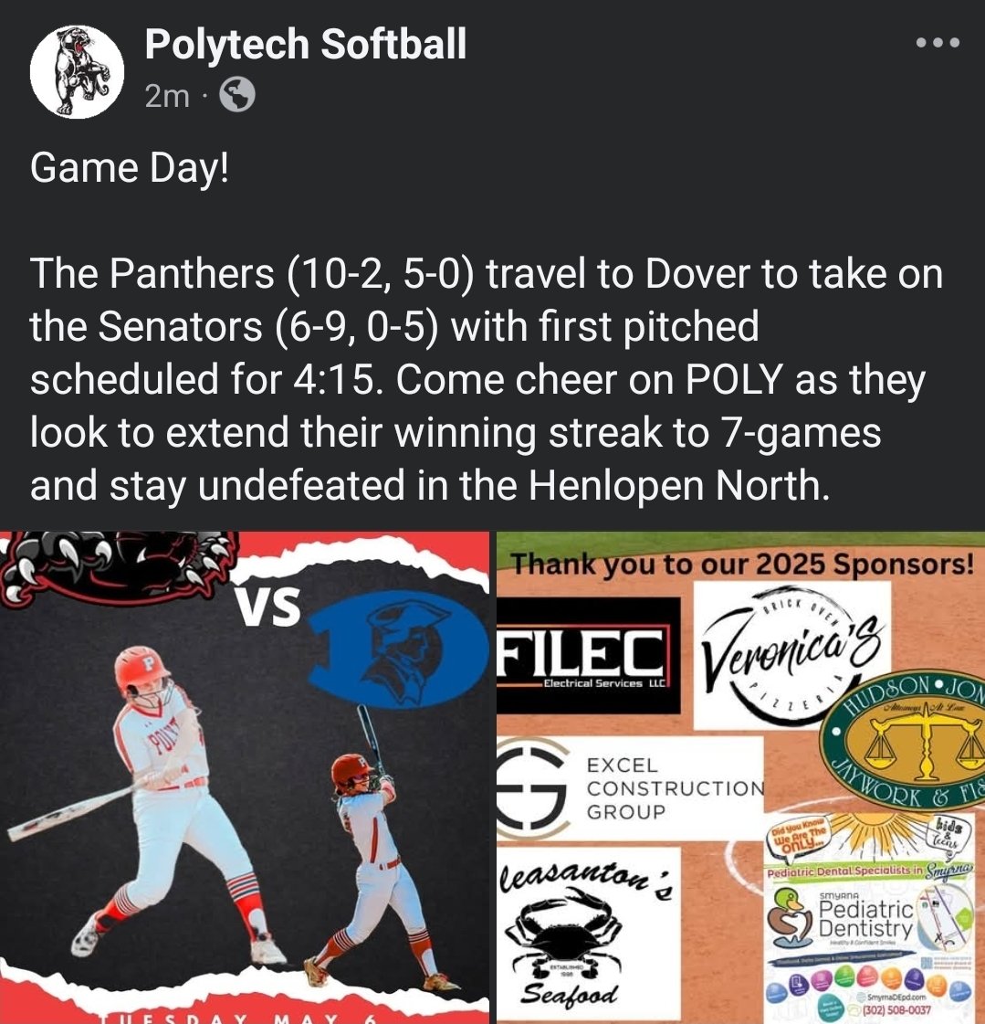 POLYTECH Softball (@polytechsb) on Twitter photo 