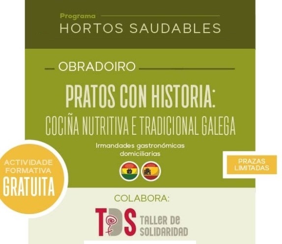 📰El taller "Pratos con Historia: cociña nutritiva e tradicional galega", celebrado en #Lugo e impulsado por el programa 'Hortos Urbanos' de <a href="/depulugo/">Deputación de Lugo</a>, fusiona tradición, cultura y compromiso social. instagram.com/fundaciontds/p… <a href="/PazodeRaxoi/">Concello de Santiago</a> <a href="/cgongd/">Coordinadora Galega de ONGD</a>