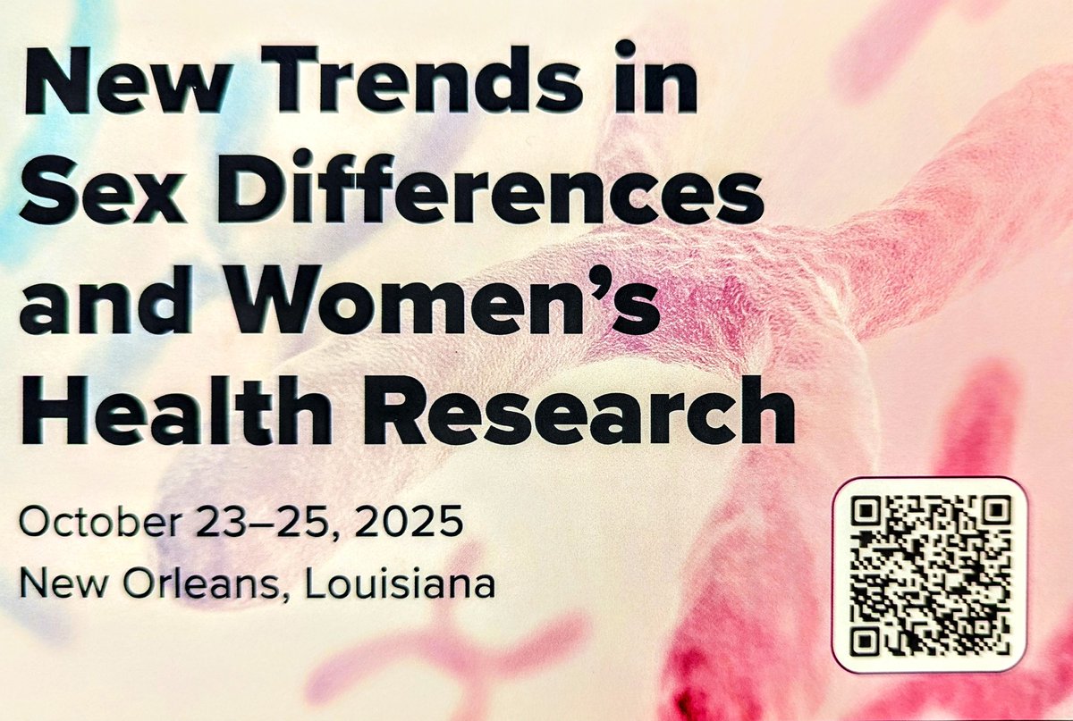 Glen Pyle | #WomensHeartHealth ❤️🩹🖇️ (@glenpyle) on Twitter photo If you are a researcher working on sex differences & women's health, consider attending this <a href="/APSPhysiology/">American Physiological Society</a> conference.
A great opportunity to hear from & network with international leaders in biomedical research.
Abstract submission is open!👇🏻
physiology.org/professional-d… If you are a researcher working on sex differences & women's health, consider attending this <a href="/APSPhysiology/">American Physiological Society</a> conference.
A great opportunity to hear from & network with international leaders in biomedical research.
Abstract submission is open!👇🏻
physiology.org/professional-d…