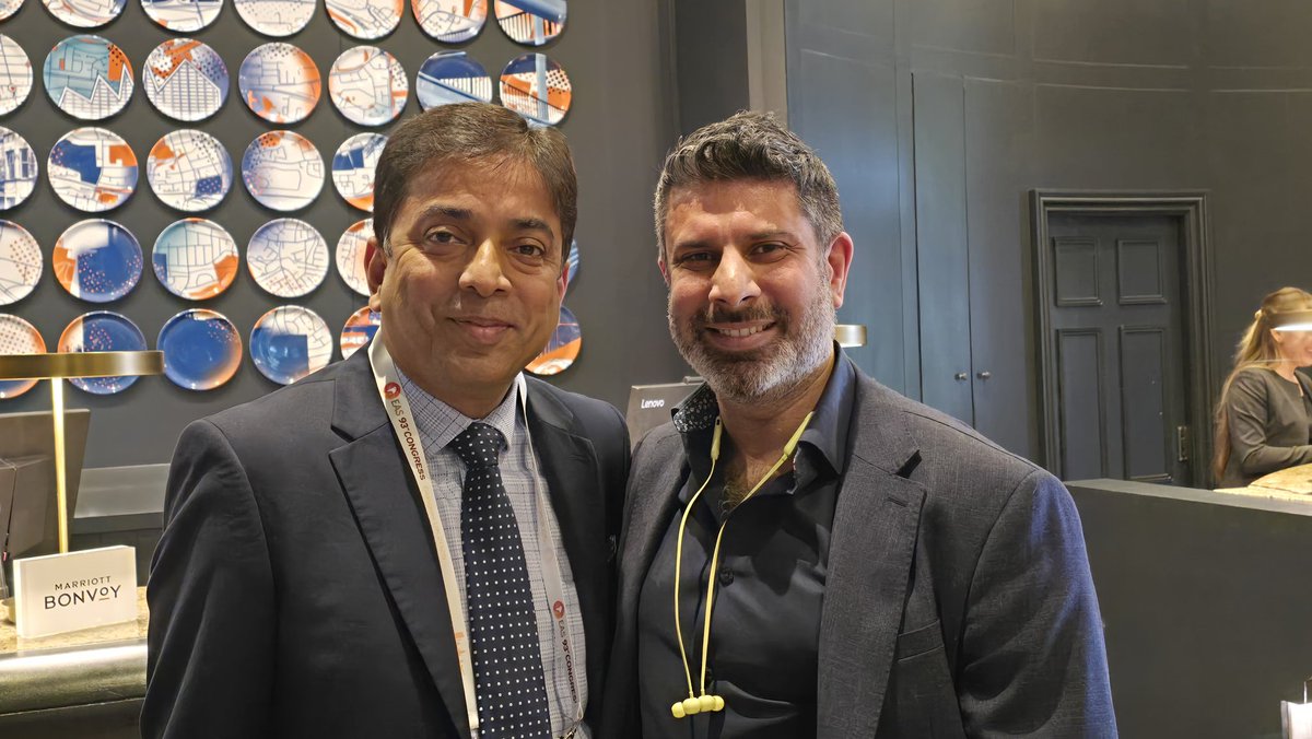 Dr Rajay Narain (@rajaynarain) on Twitter photo Good to catch up with <a href="/DrRajThakkar/">Prof Raj Thakkar</a> at <a href="/society_eas/">European Atherosclerosis Society</a> meeting in #Glasgow , we missed <a href="/DrDerekConnolly/">Prof Derek Connolly</a> in this pic ☺️#EAS2025 #EAS #CardioX Good to catch up with <a href="/DrRajThakkar/">Prof Raj Thakkar</a> at <a href="/society_eas/">European Atherosclerosis Society</a> meeting in #Glasgow , we missed <a href="/DrDerekConnolly/">Prof Derek Connolly</a> in this pic ☺️#EAS2025 #EAS #CardioX