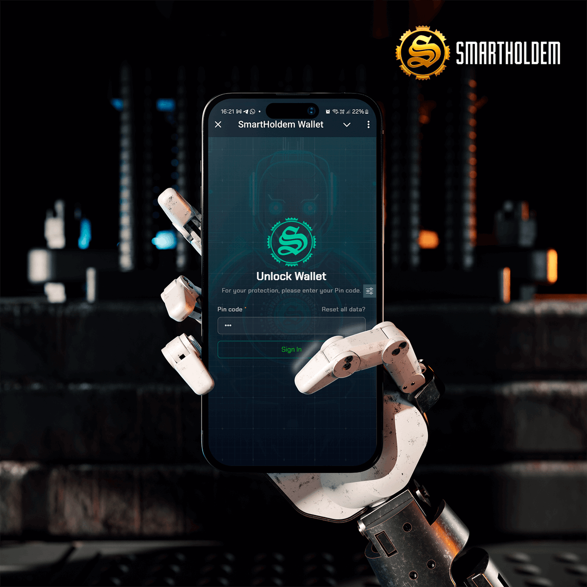 💎 Simplifying #Crypto for everyone!
✅🔏 #SmartHoldem Wallet puts YOU in control—store, send &amp; vote for delegates with ease!
💻 Create your $STH wallet in seconds &amp; experience seamless #crypto management.
🔗 Try it now: wallet.smartholdem.io
📖 Learn more: