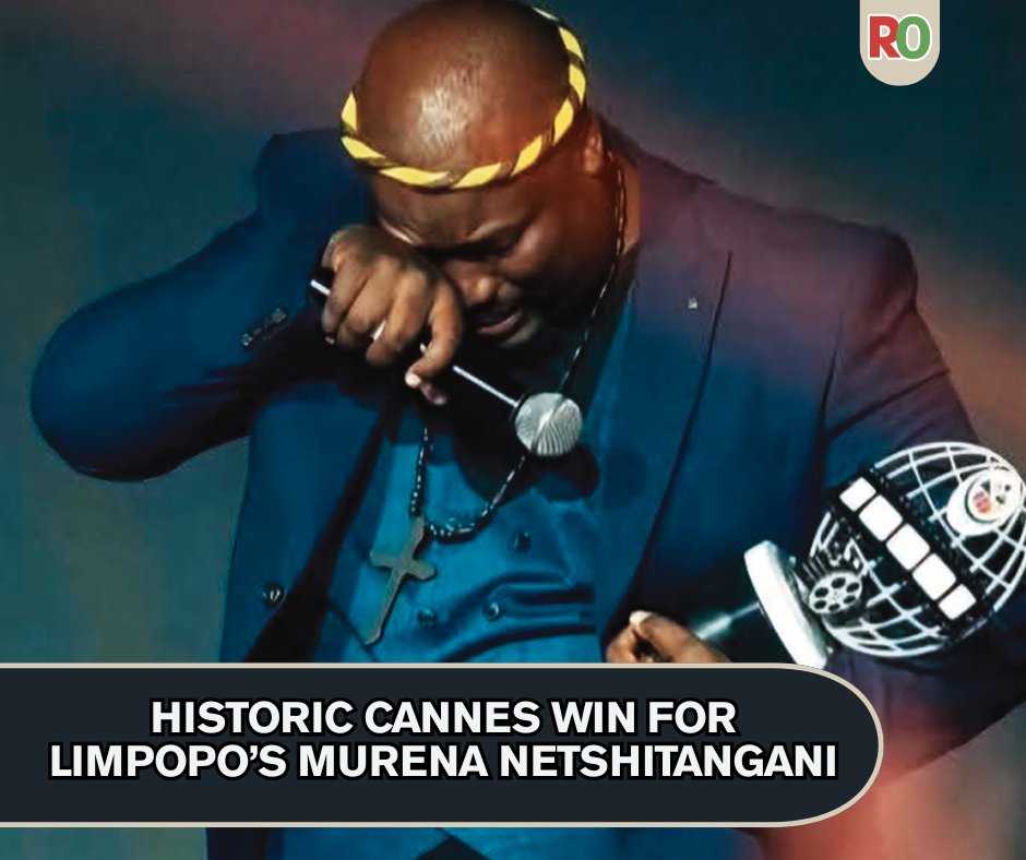 Limpopo Premier Dr Phophi Ramathuba hailed Murena Netshitangani’s Cannes win as a proud moment that proves village dreams can shine on global stages. Read more 👉 shorturl.at/l2XHl