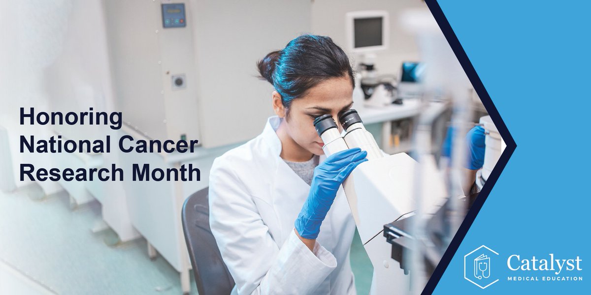 #NationalCancerResearchMonth is a crucial time to highlight the importance of continuing #MedicalEducation in the fight against cancer. By staying informed, medical professionals can enhance patient care, treatment outcomes, and contribute to groundbreaking research advancements.