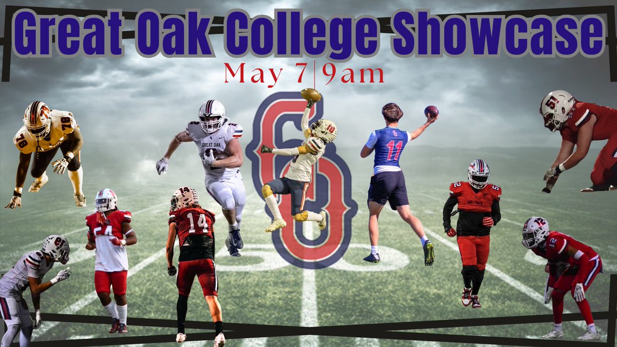 ‼️COLLEGE COACHES‼️

***TOMORROW 5/7***

Come to the Inland Empire! Looking forward to hosting our college showcase tomorrow Wednesday at 9am! 

GREAT OAK HS
32555 Deer Hollow Way
Temecula 92592