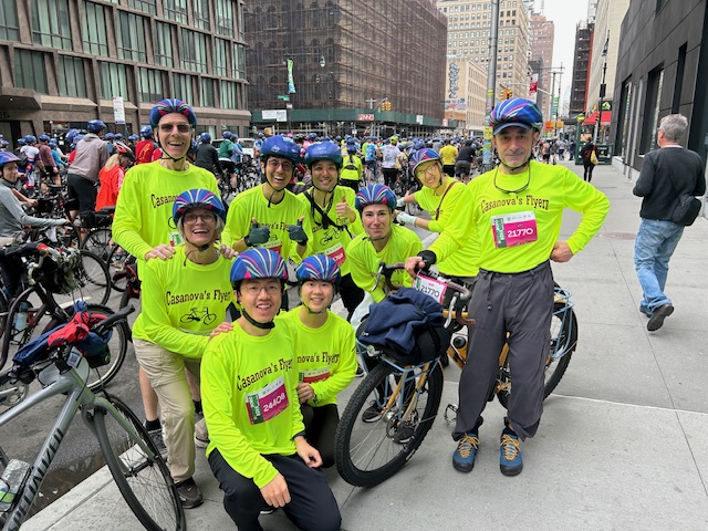 casanova_lab's tweet image. 1/ We took the day off at the bench to participate in the NYC Five Boro Bike Tour on Sunday!