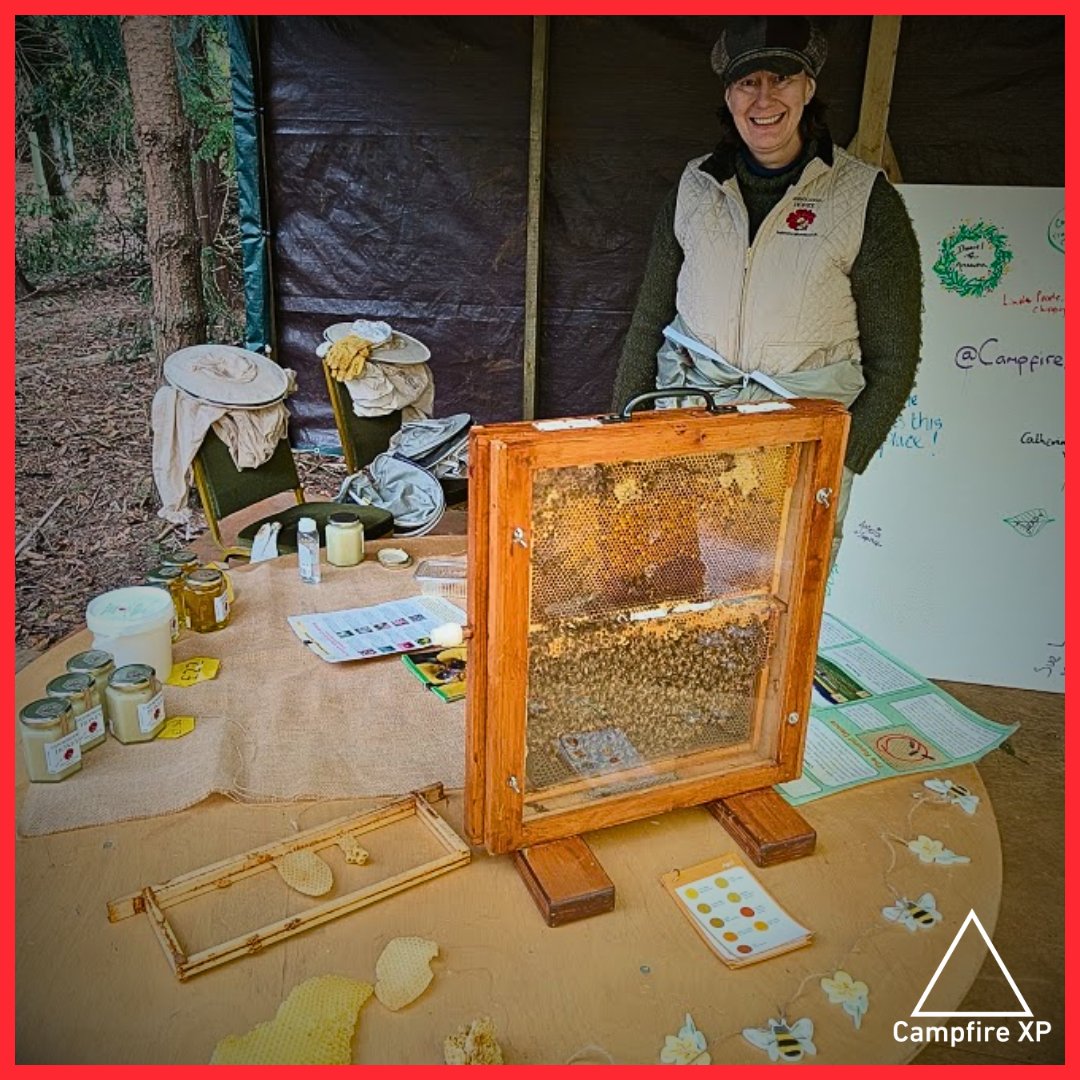 campfire_xp's tweet image. In April, we hosted Build-a-Bug-House - our first family-friendly event! Guests joined a workshop led by Bee Happy Bug Houses' Daniel Jarrett, trail with @RealFarmED's Alex Dye & Transition Chipping Norton's Marcus Simmons, & presentation from Helen's Local Honey's Helen Raine 🐝
